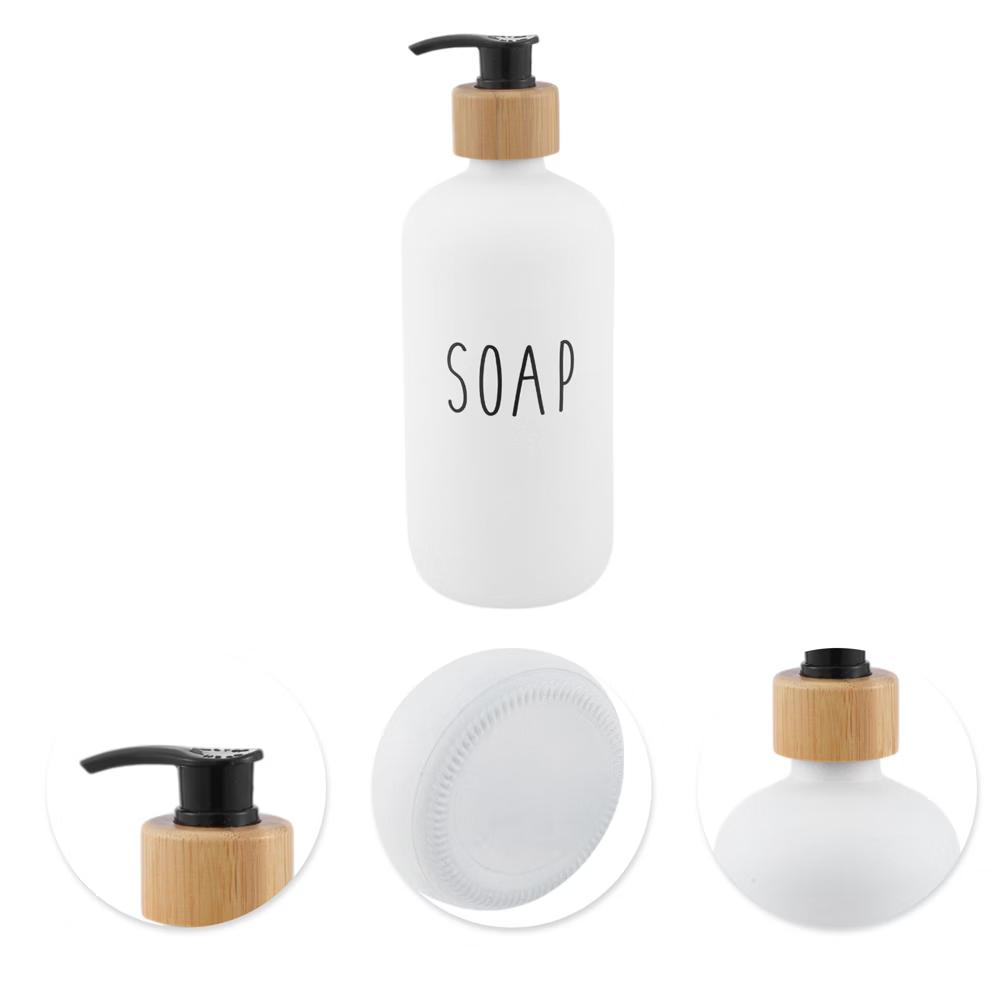 Elegant Contains the Letters DISHES Soap Pump Dispenser for Bathroom 16.9oz 1 Pc - Image 56