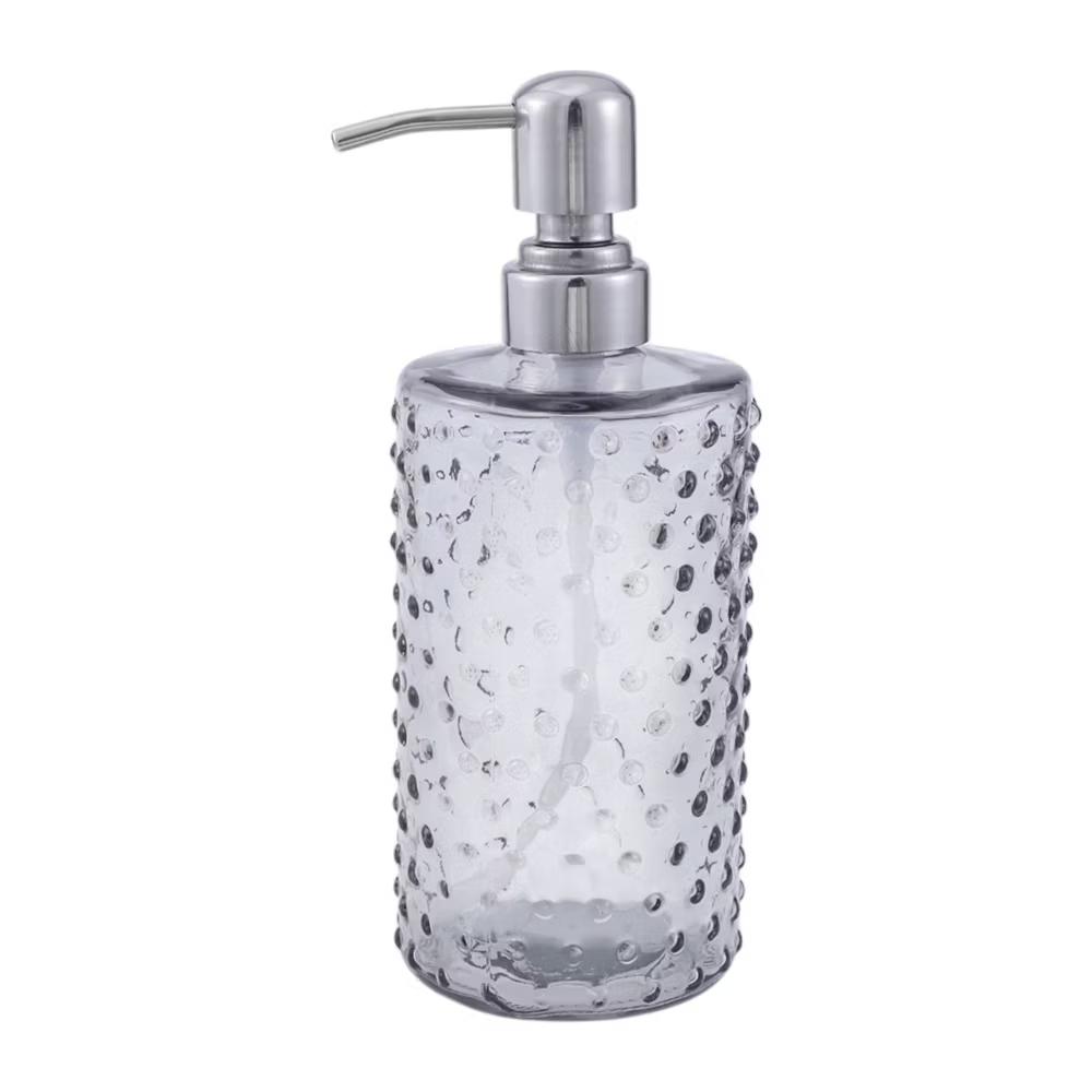 Elegant Polka Dot Pattern Soap Pump Dispenser for Bathroom 16.9oz 1 Pc - Image 31