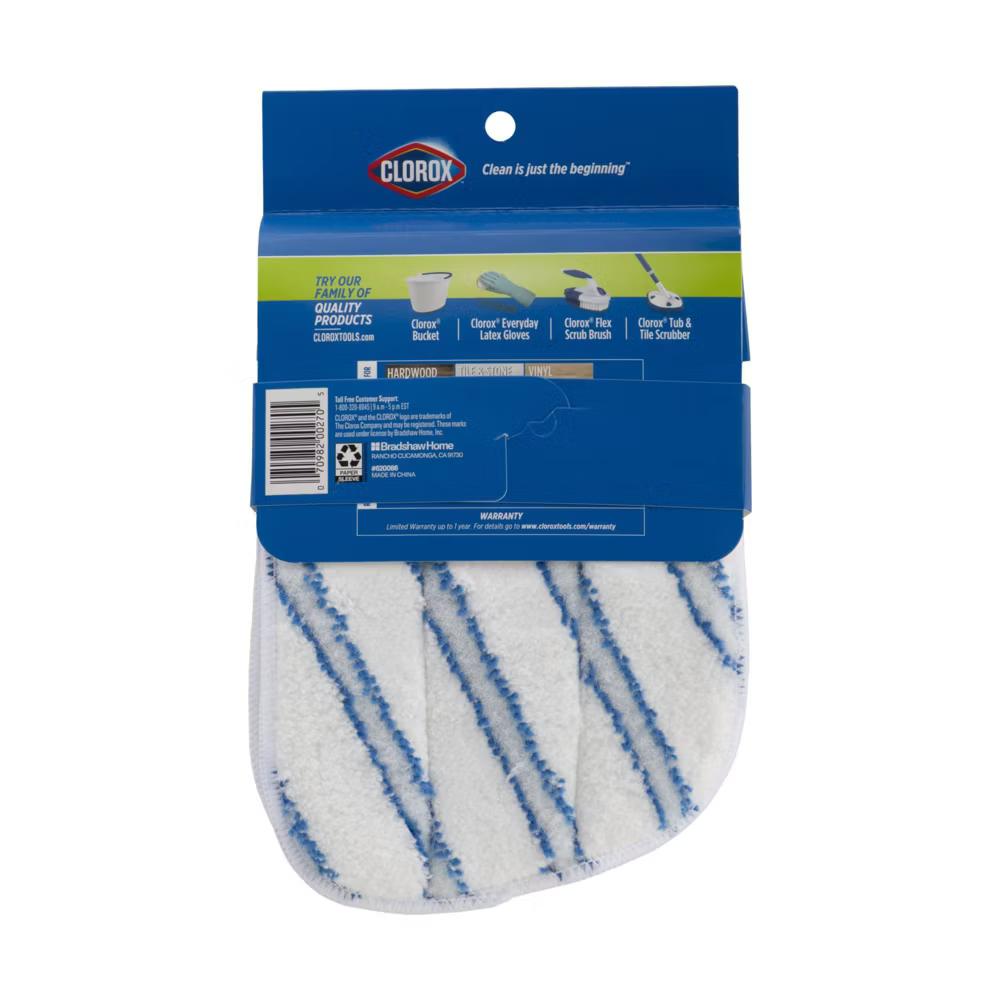 Microfiber Spray Mop Refill - Unscented: Multi-Surface Floor Cleaning Tool, Reusable, Compatible with Mop - Image 2
