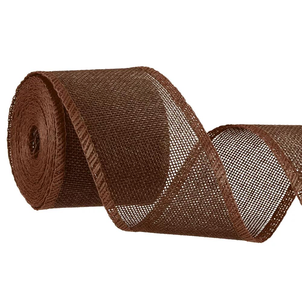 DIY Crafts Home Decor Wreath Natural Burlap Wired Ribbons - Image 10