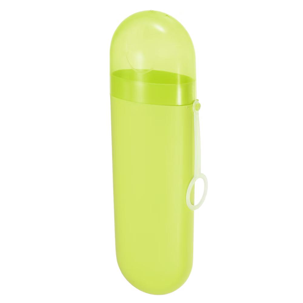 Plastic Dustproof Traveling Portable Toothbrush Case with Hook 1 Pc - Image 11