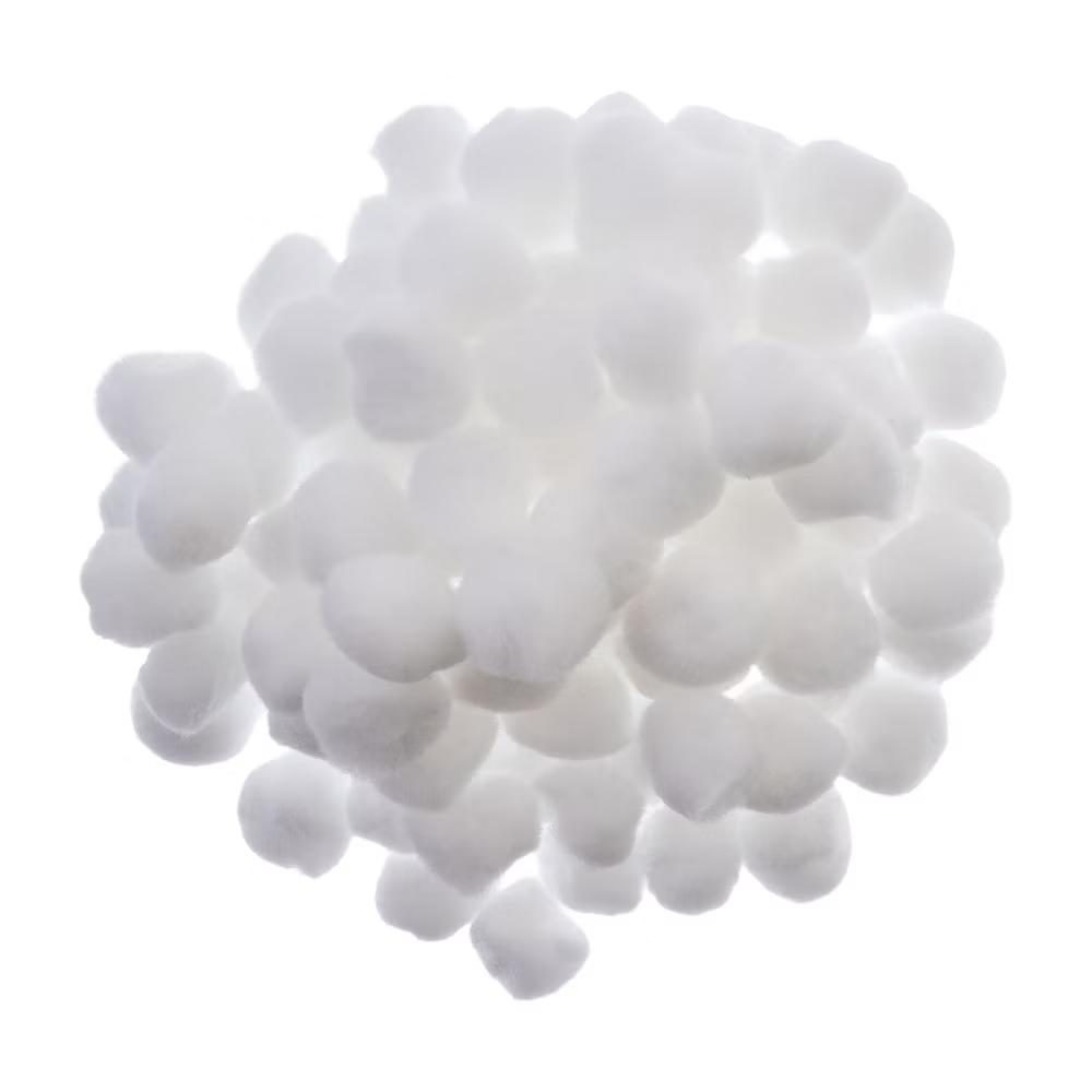100ct Mini Pom Poms for DIY Arts and Crafts, Tiny Acrylic Poms Craft Embellishments (1 inch) - Image 34