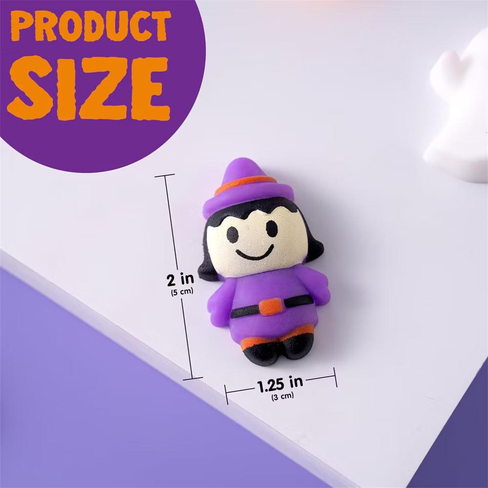 24/100Pcs Halloween Squishy Toys Kits Halloween Party Favors Trick-or-Treat Goodie Bag Filler Boys & Girls Birthday Gifts School Classroom Prize - Image 2
