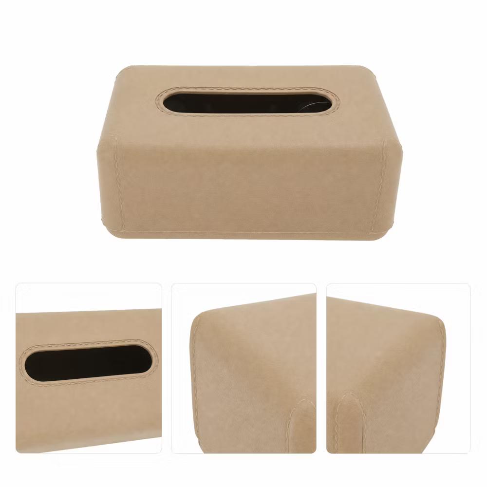 Solid Color Tissue Box Cover 1 Pc - Image 12