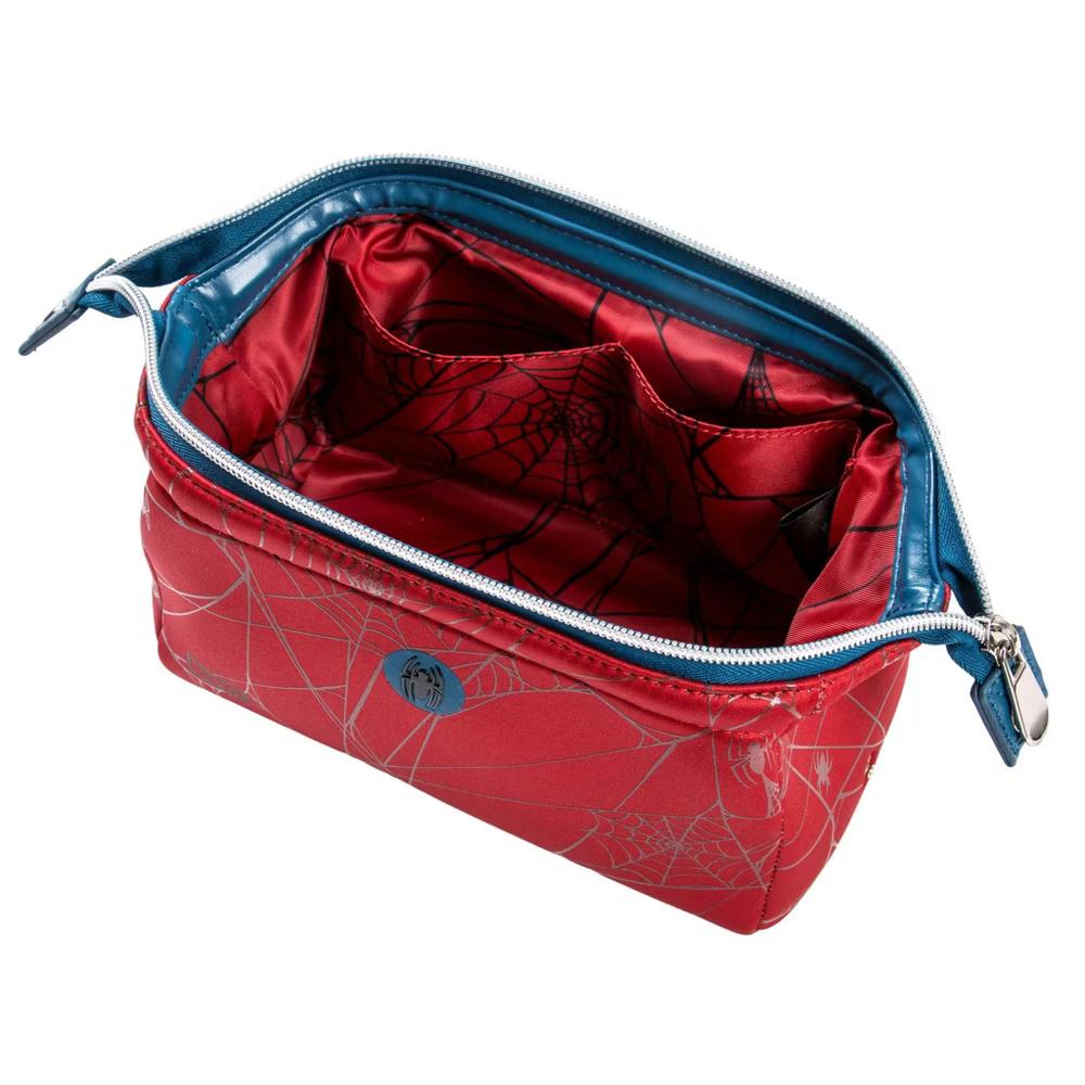 Impressions Vanity Toiletry and Tech Bag Travel Organizer with Framed Zip Opening and Inner Pockets - Image 5