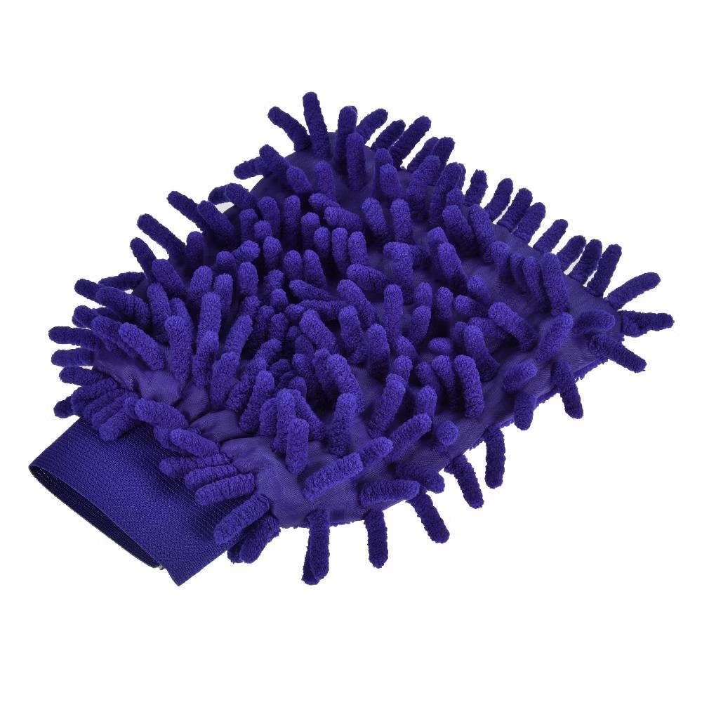 Home Kitchen Microfiber Chenille Reusable Scratch-Free Cleaning Gloves - Image 9