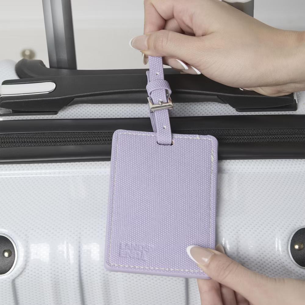 Lands' End Luggage Tags 2-Pack, Travel Bag Tag, Suitcase Identifier - Image 3