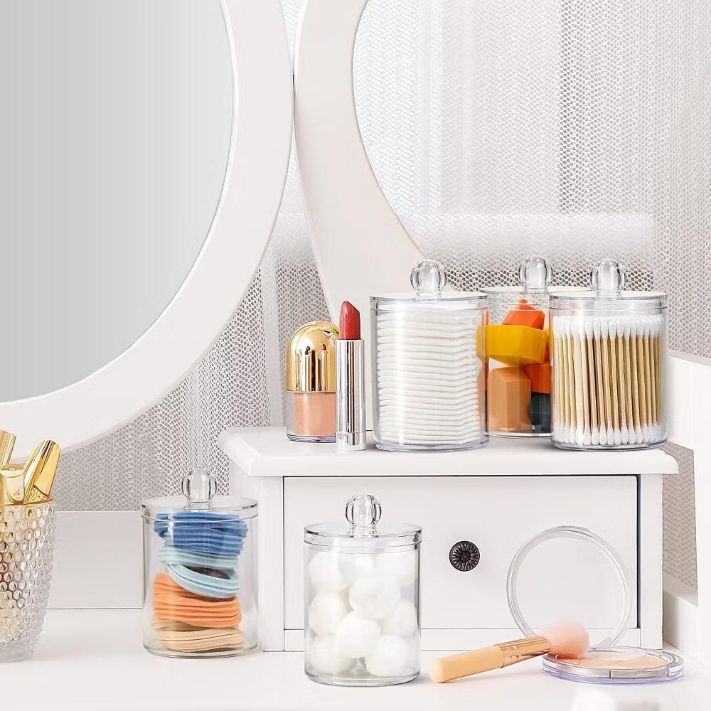 Maison Acrylic Qtip Holder Dispenser - Image 8