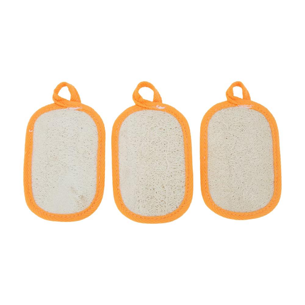 Double-sided Rectangular Wood Pulp Sponge Dish Washing Cloth 3 Pcs - Image 7