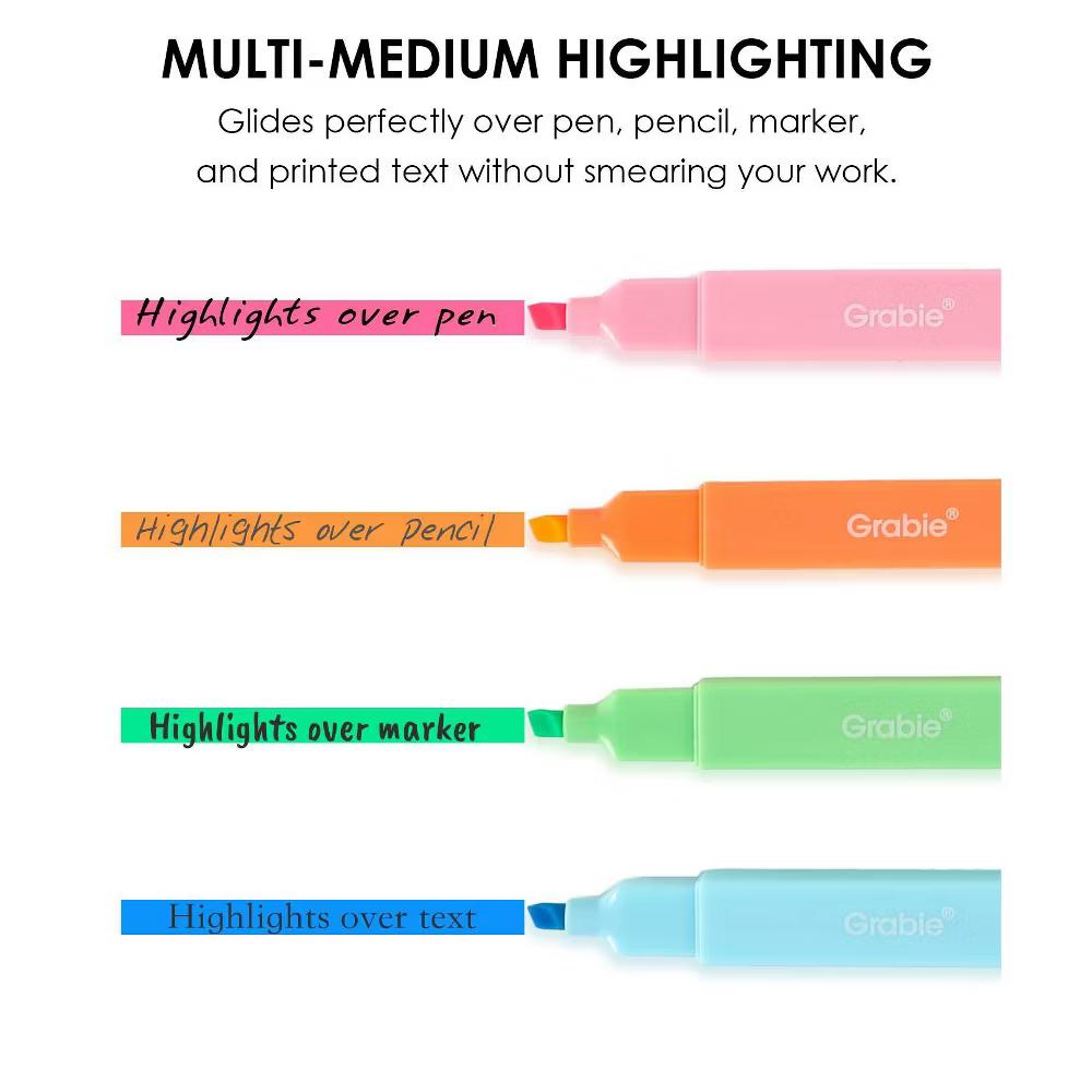 Grabie 6ct Scented Felt Tip Highlighter Set - Image 8