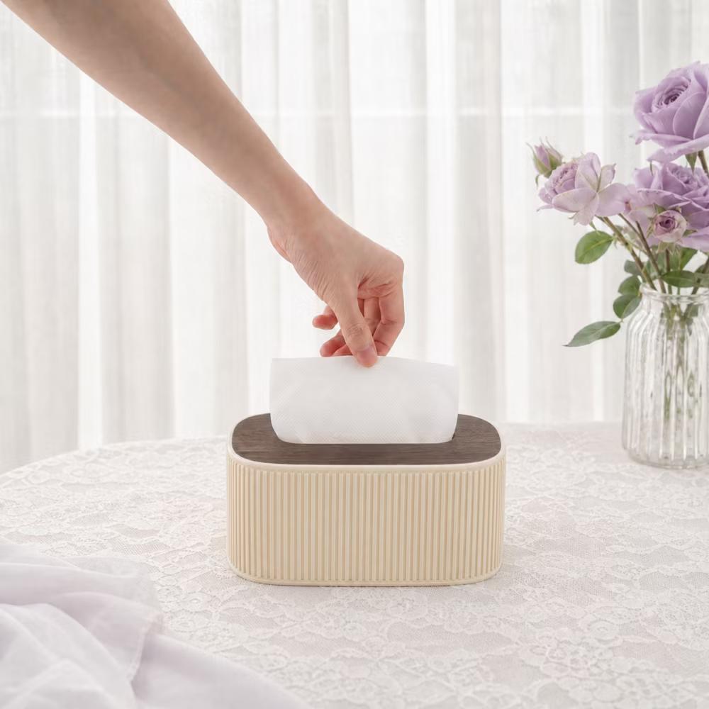Vertical Stripes Spring Design Tissue Box Cover 1 Pc - Image 13