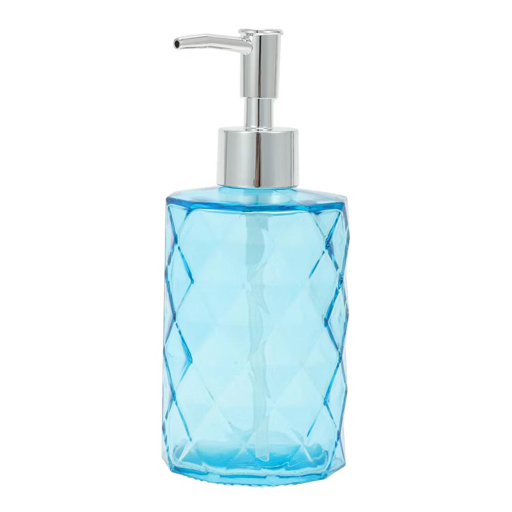 Durable Diamond-shaped Soap Dispenser 11.16oz 1 Pc - Image 7