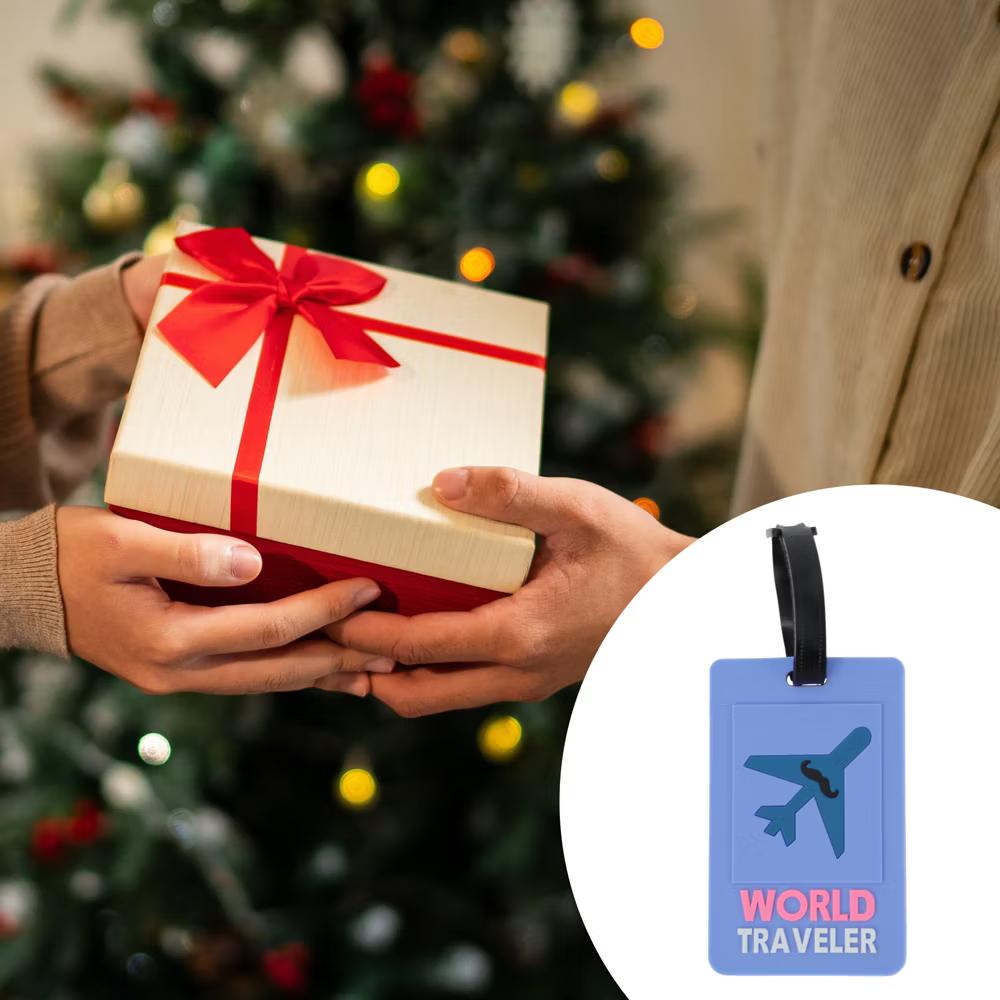 Plane Pattern Luggage Tag 1 Pc - Image 4