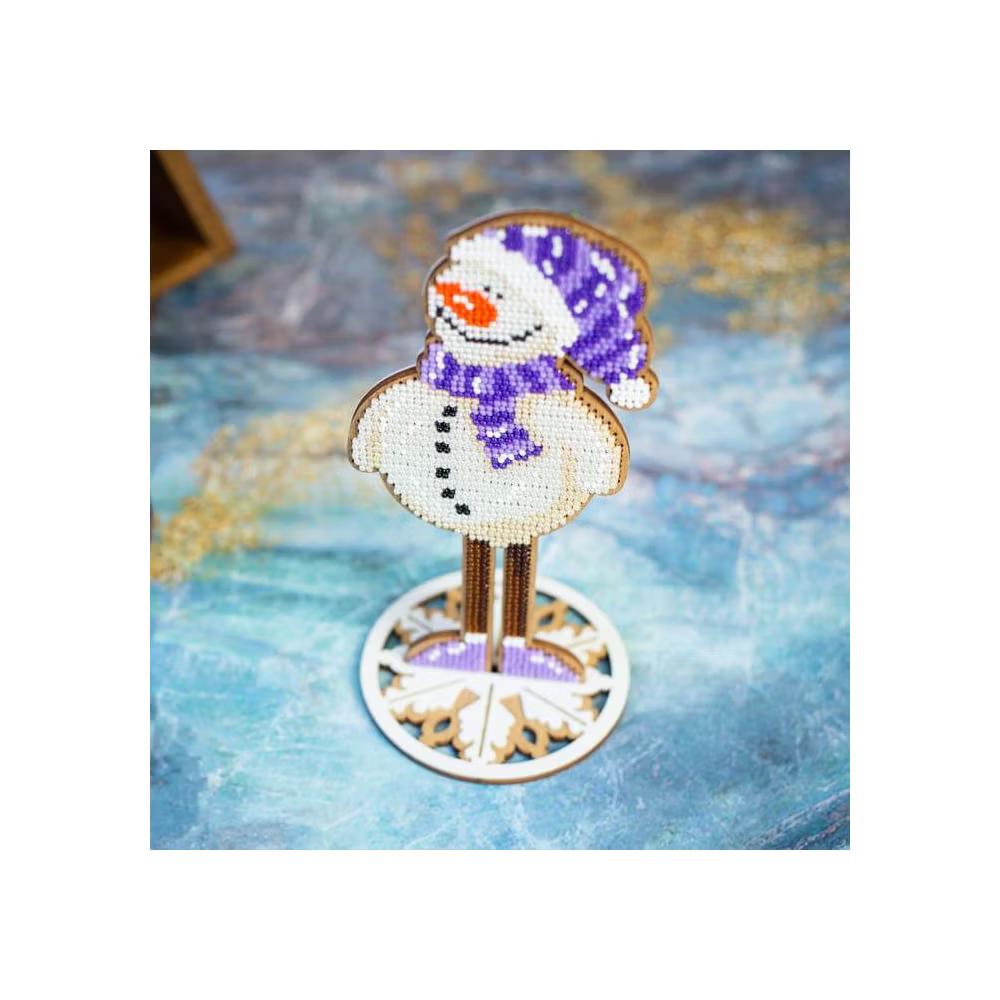 Crafts Bead embroidery kit on wood FLK-207 - Image 6