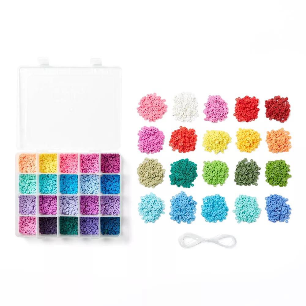 8000ct Clay Beads Bracelet Making Kit - Image 2