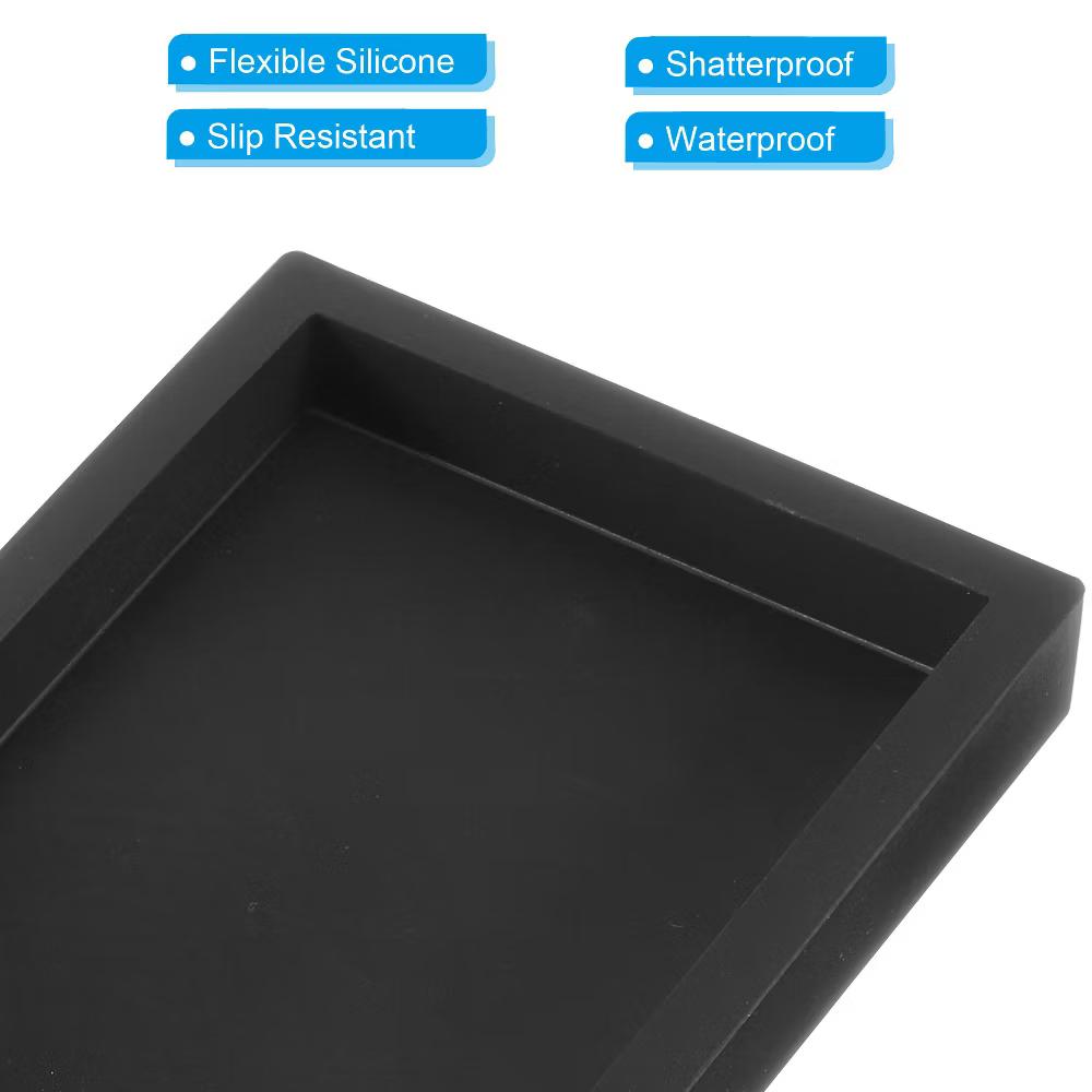 Silicone Waterproof Anti-slip Bathroom Soap Dispenser Tray - Image 21