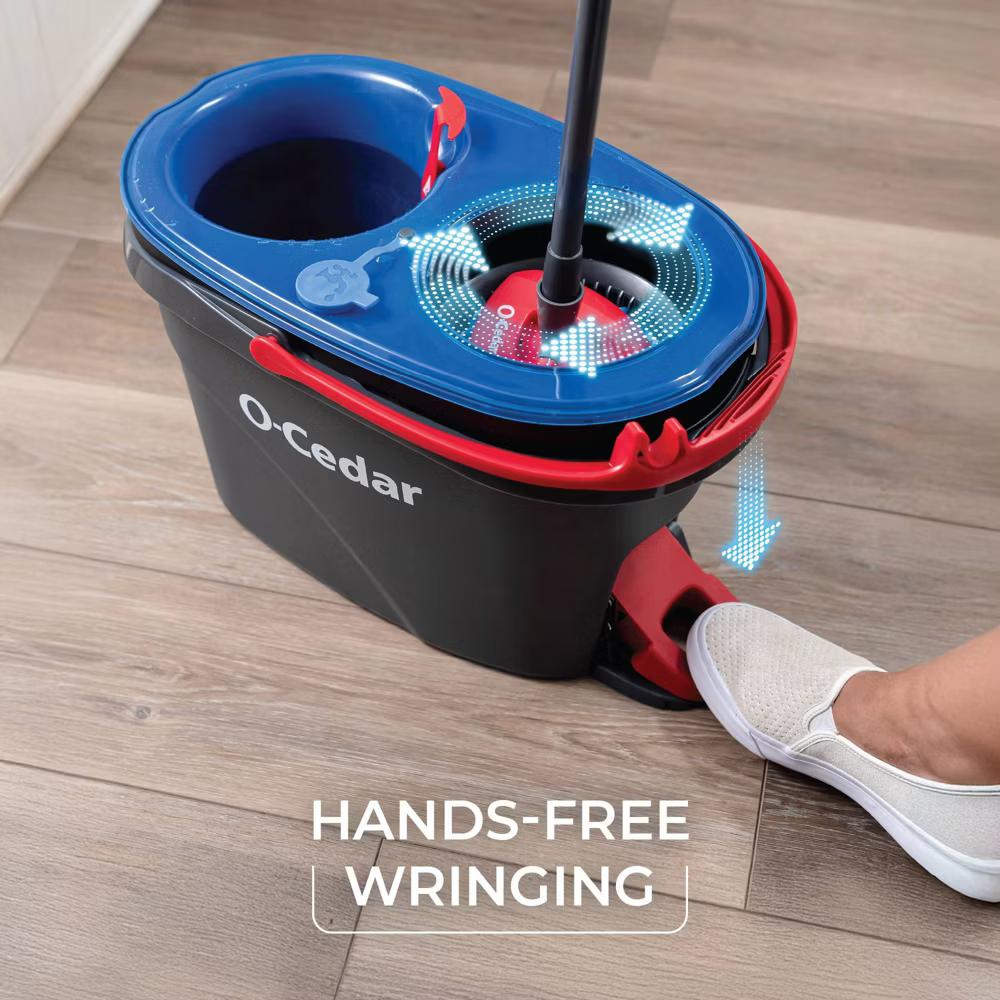 RinseClean Spin Mop & Bucket System: Cleaning Tools and Accessories - Image 17