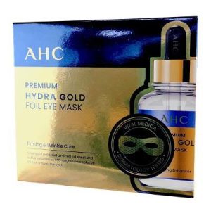 AHC Premium Hydra Gold Foil Eye Mask (5 Sheets) - Your shortcut to a rested, luminous look