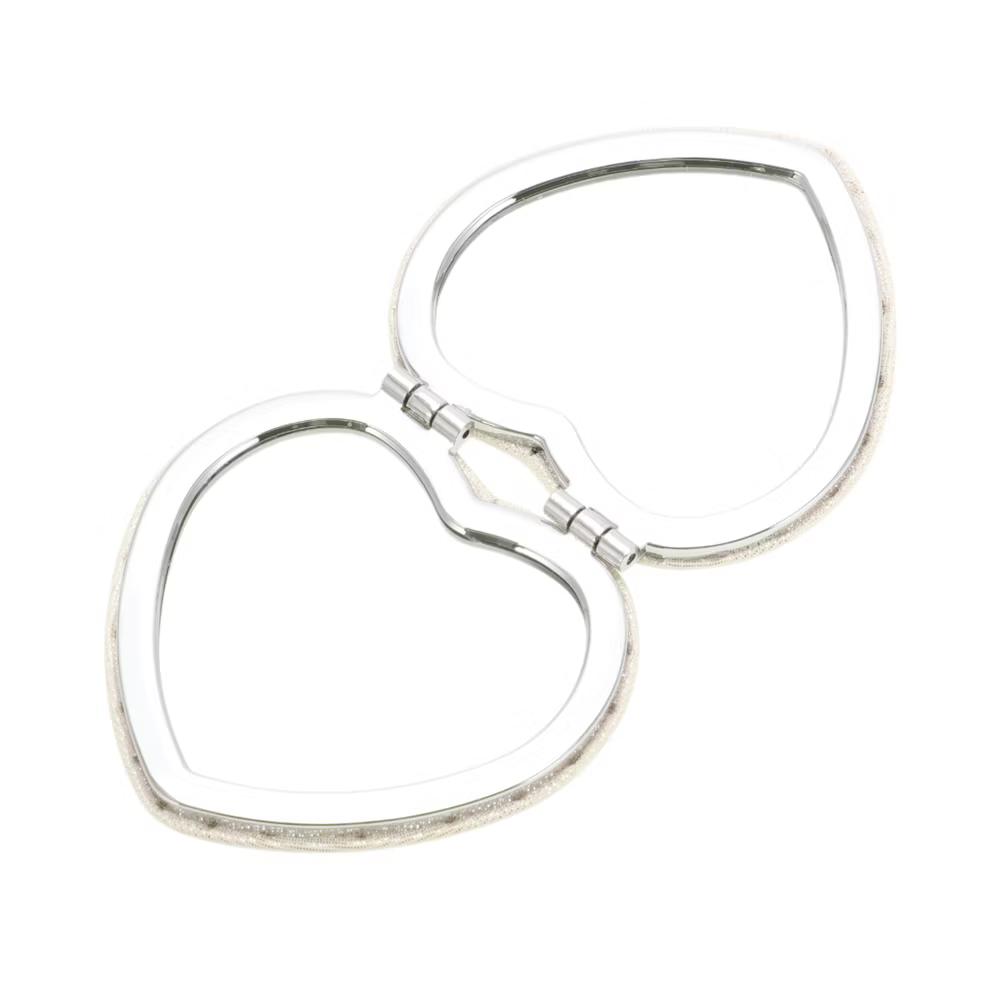 Heart-shape Makeup Mirror 1 Pc - Image 3