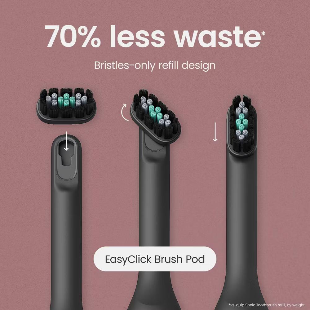 quip Ultra Next Generation Smart Sonic Electric Toothbrush with Travel Case - Image 26
