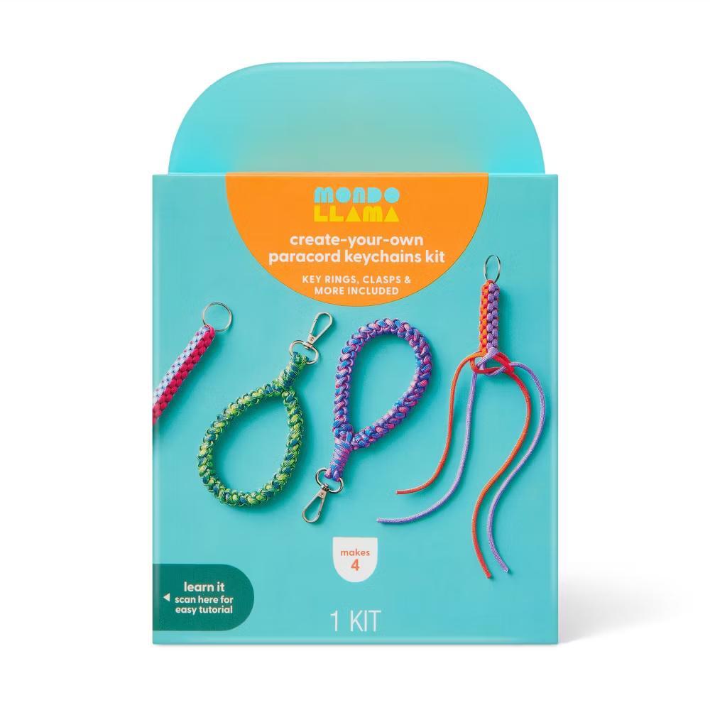 4ct Summer Craft Paracord Key Chains Activity Kit - Image 4