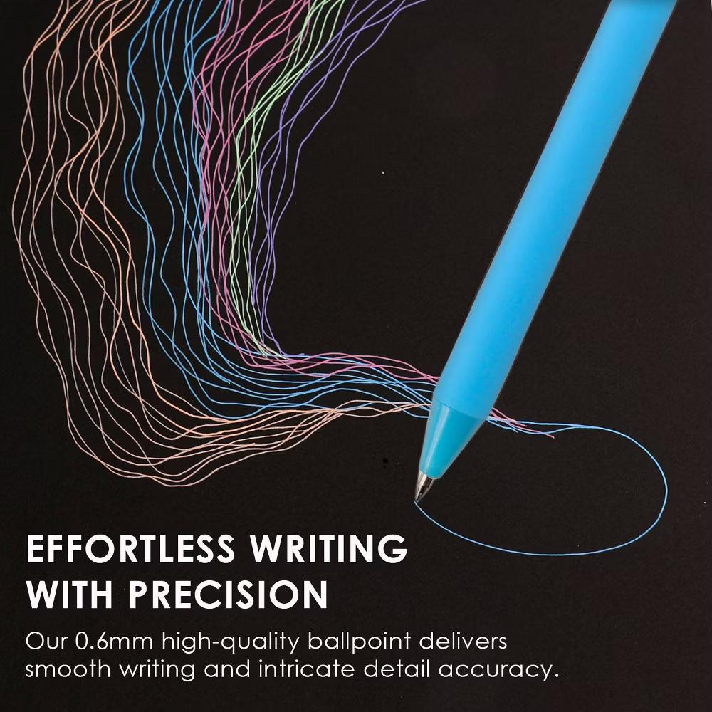 Grabie 12ct Retractable Colorflow Acrylic Gel Pens - Image 3