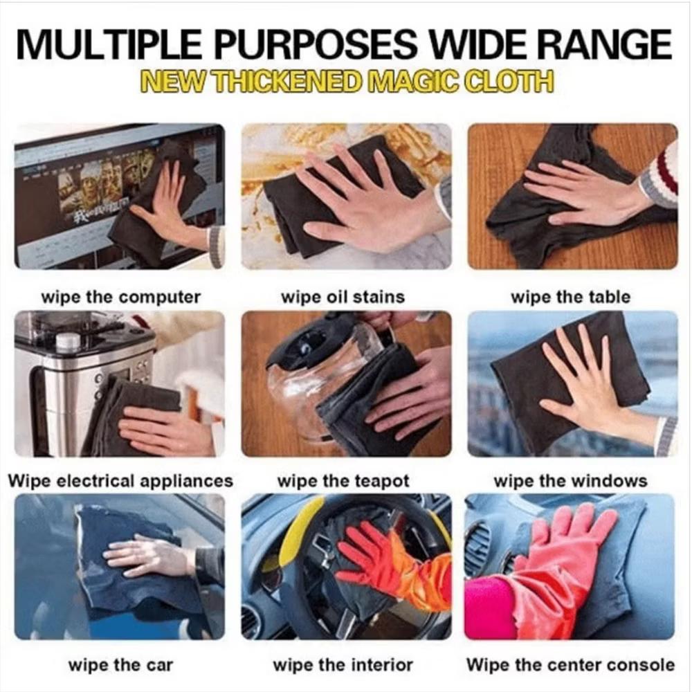 Home Collection 5Pcs Thickened Magic Cleaning Cloth - Image 2