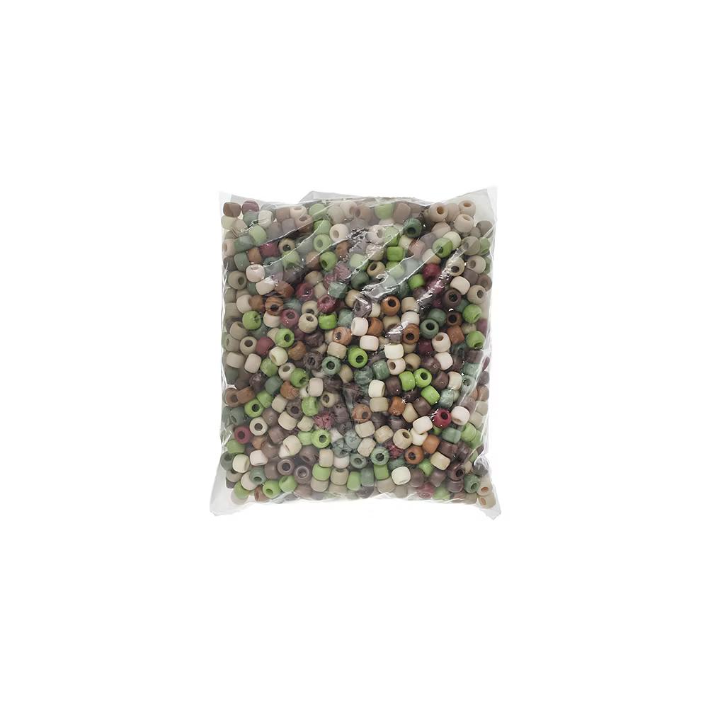 1000pcs 9mm Assorted Plastic Barrel Pony Beads for Jewelry Making Bracelets Necklaces DIY, Kandi Beads Bulk Crafting Beads - Image 9