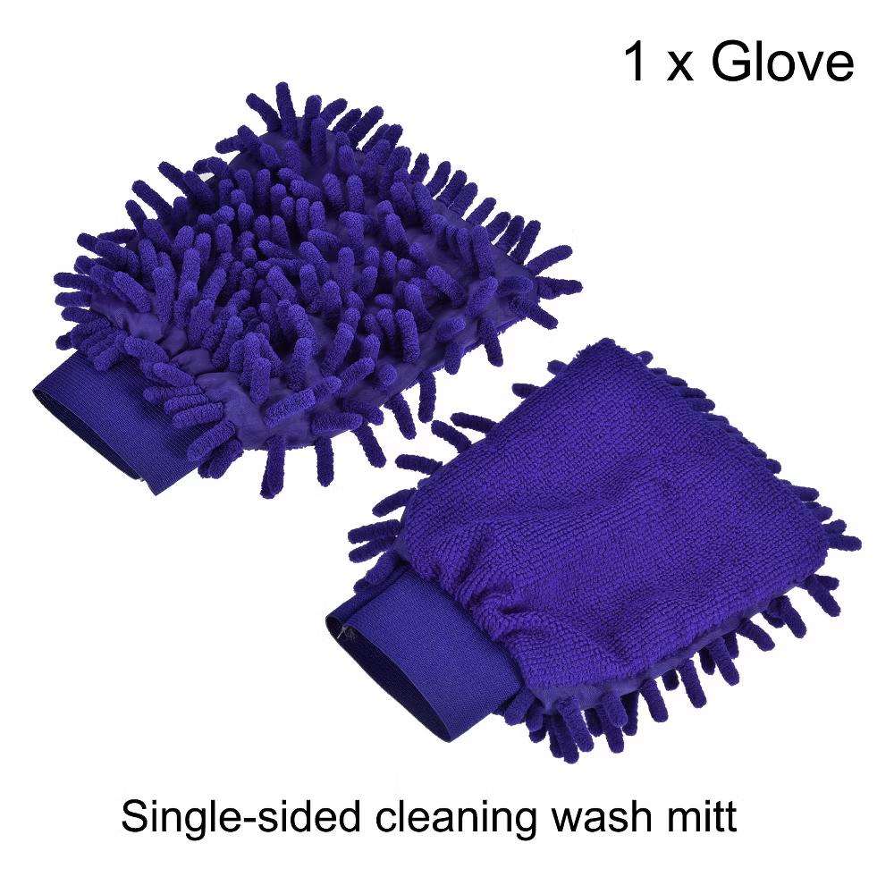 Home Kitchen Microfiber Chenille Reusable Scratch-Free Cleaning Gloves - Image 10