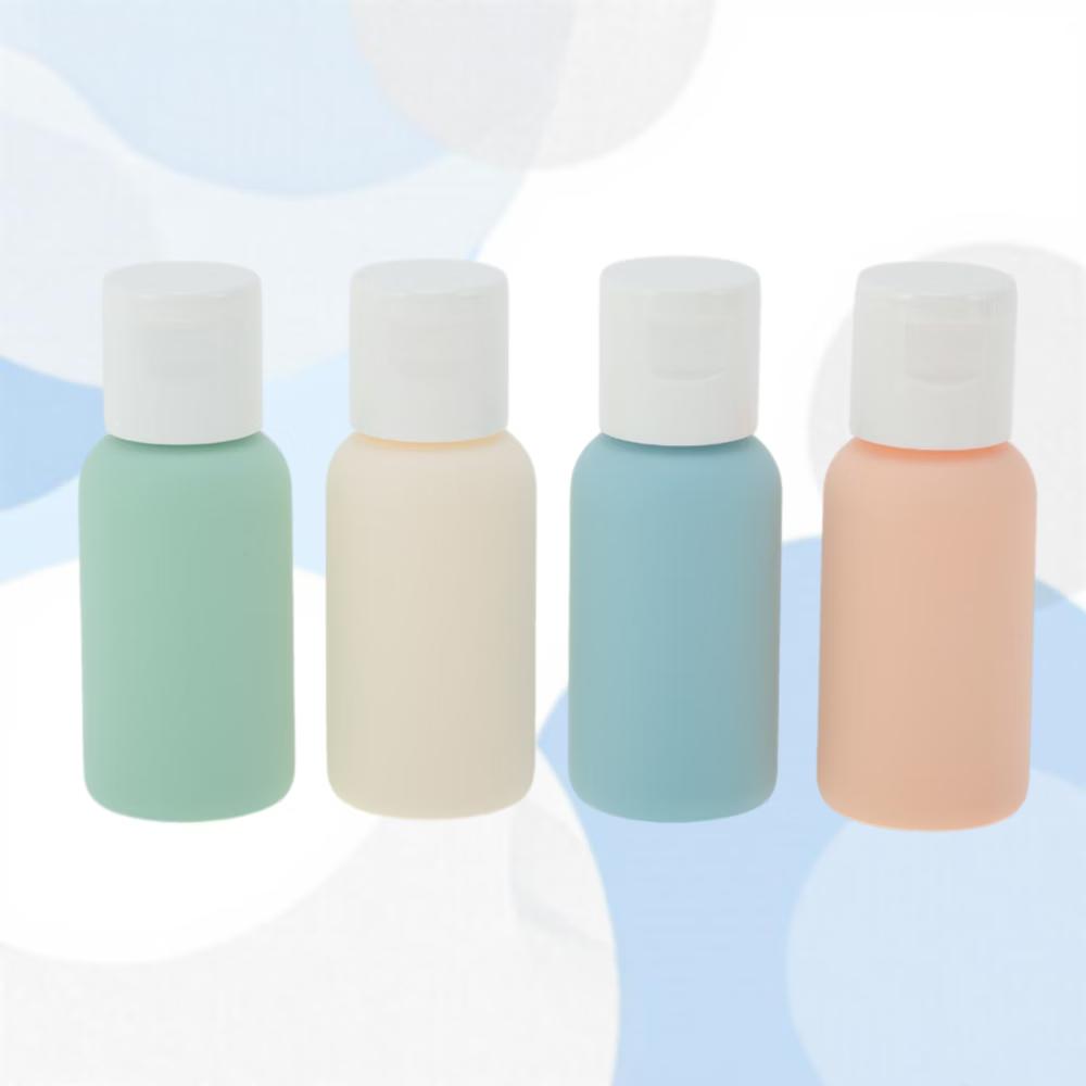 Portable Travel Container Set Blue Pink 4 Pcs - Image 5
