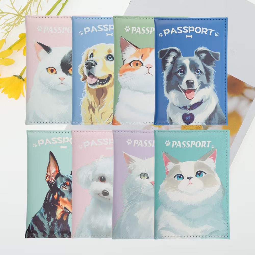 Animal Pattern Passport Holder 1 Pc - Image 33