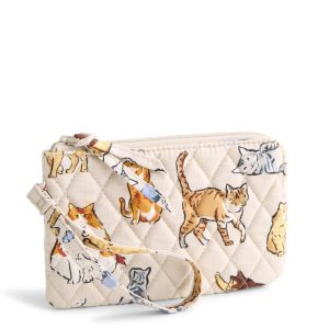 Women's Outlet Cotton Essential Zip Wristlet