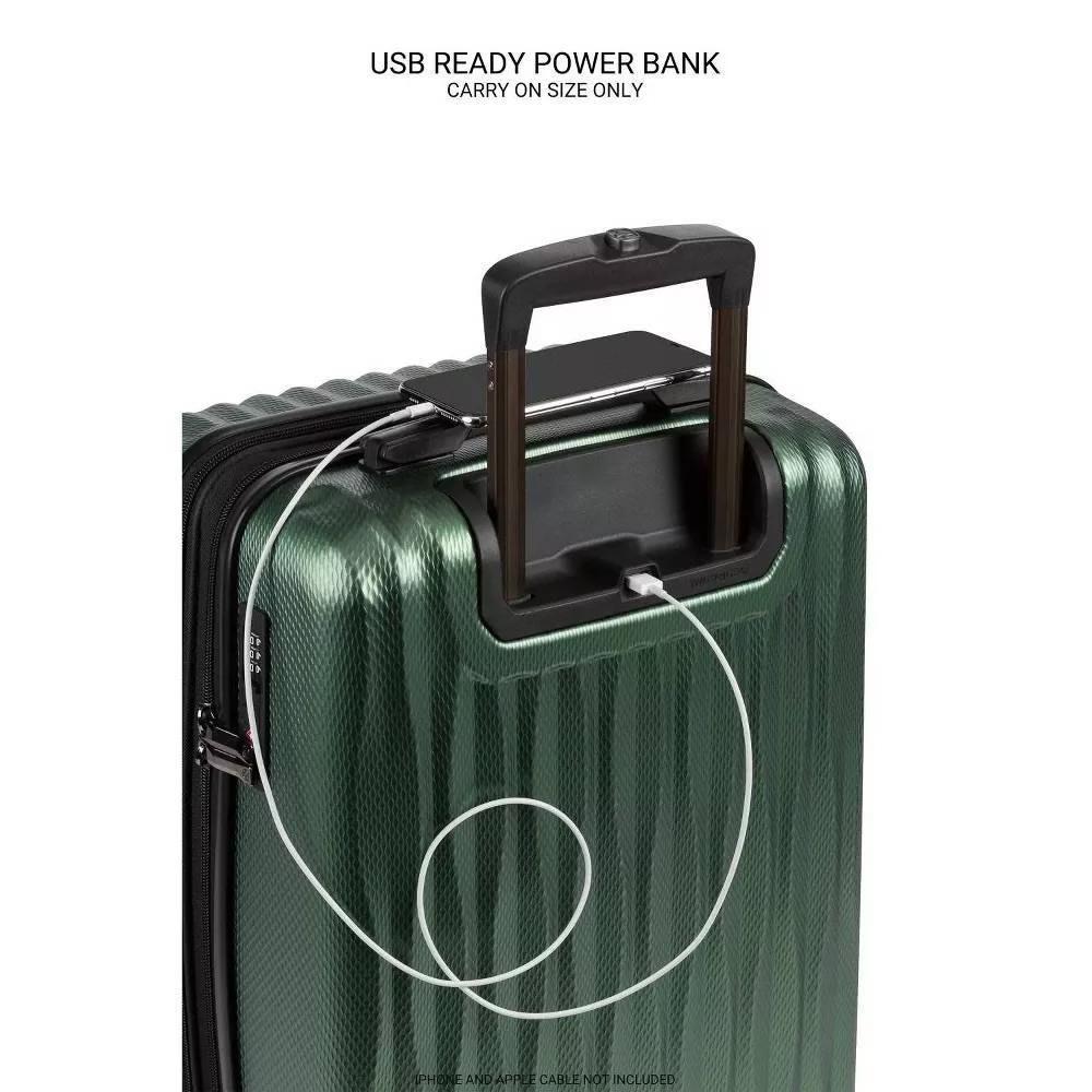 Energie Hardside Carry On Spinner Wheels Suitcase - Image 19