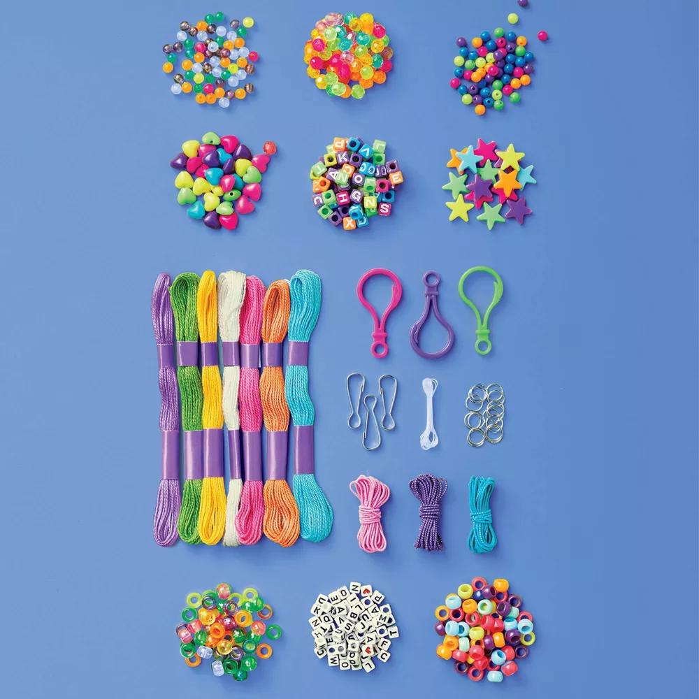 502pc String A Bling Jewelry Set - DIY Bead Kit for Bracelet Making & Friendship Bracelets - Image 5