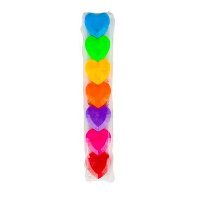 Whole Lotta Love HEART 7pc Stackable Highlighter Marker Set - Image 3