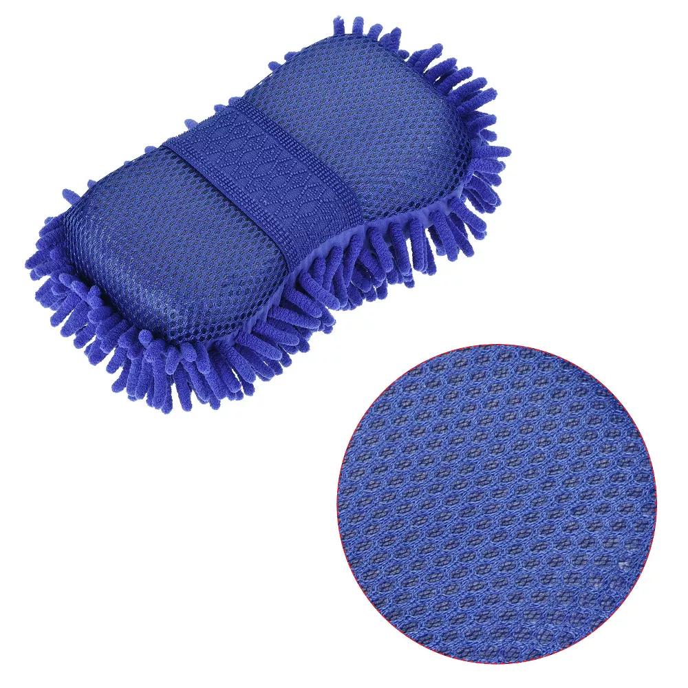 Microfiber Chenille Wash Gloves Washing Sponge Mitten Dry Duster for Daily Cleaning - Image 2