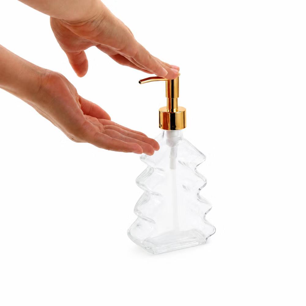 Christmas Tree Shape Pump Soap Dispenser 1 Pc - Image 6