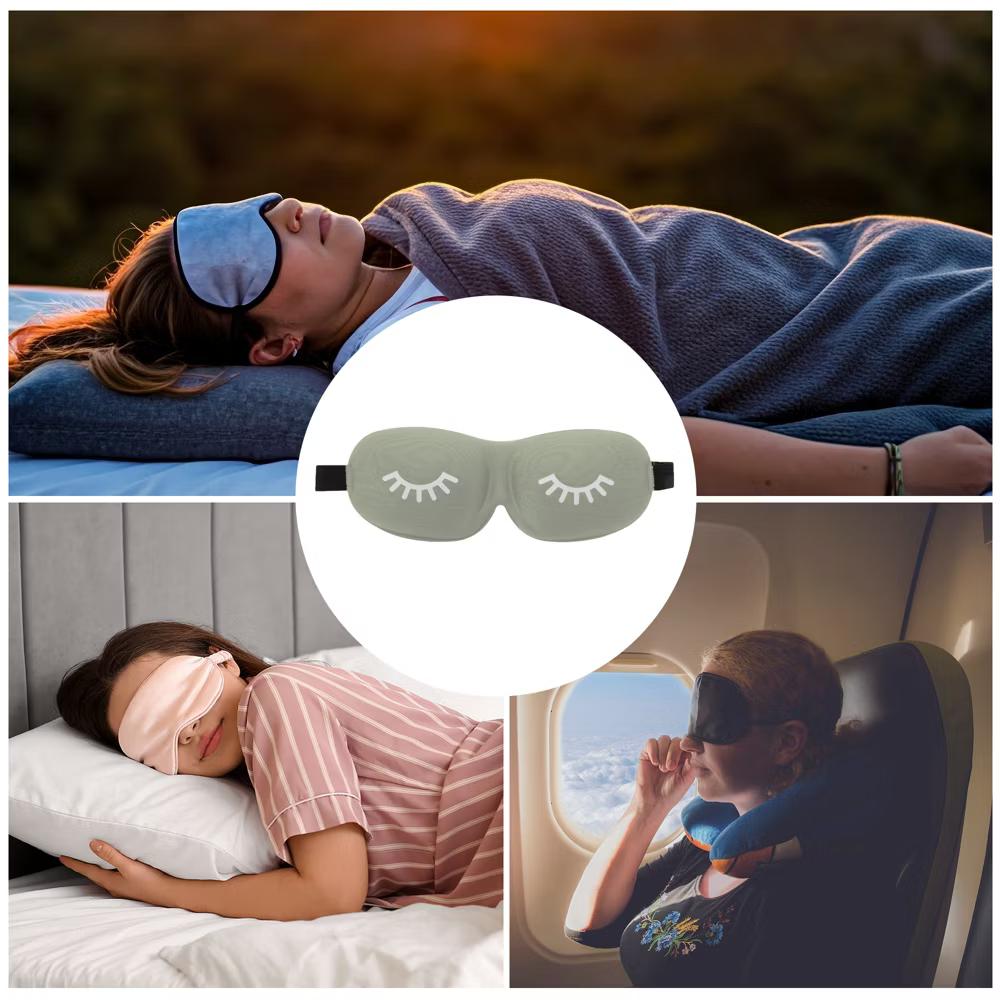 Eyelash Pattern 3D Eye Mask 1 Pc - Image 18