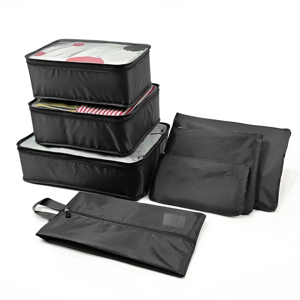 Zipper Design Packing Cube Set 7 Pcs