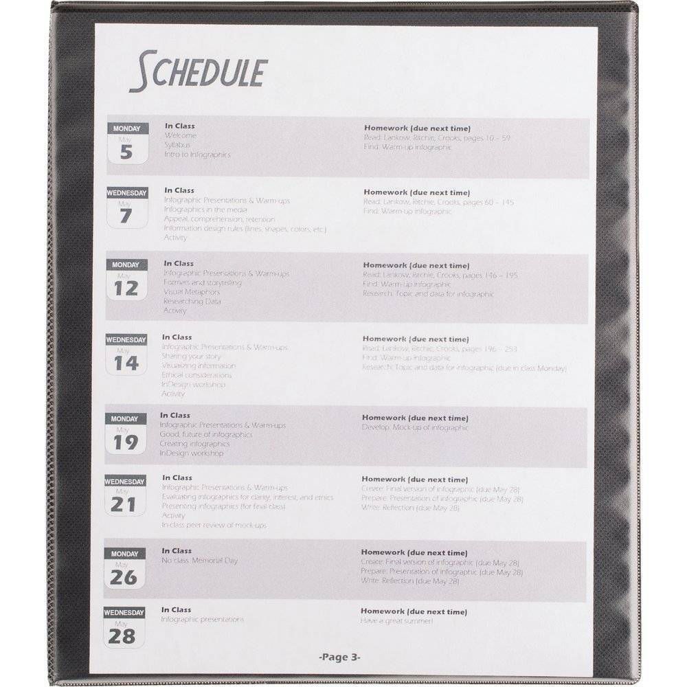 0.5" Ring Binder Clear View Black - Half Inch, 120 Sheet Capacity, 4 Pockets, Hard Cover - Image 3