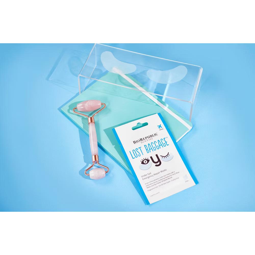 BioRepublic SkinCare Lost Baggage Eye Mask - 0.34oz: Moisturizing Patch, Hyaluronic Acid, Sensitive Skin, Unscented - Image 2
