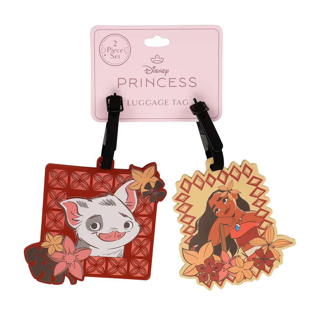 Moana Favorite Characters Molded Rubber Luggage Tags (Set of 2) - Image 4