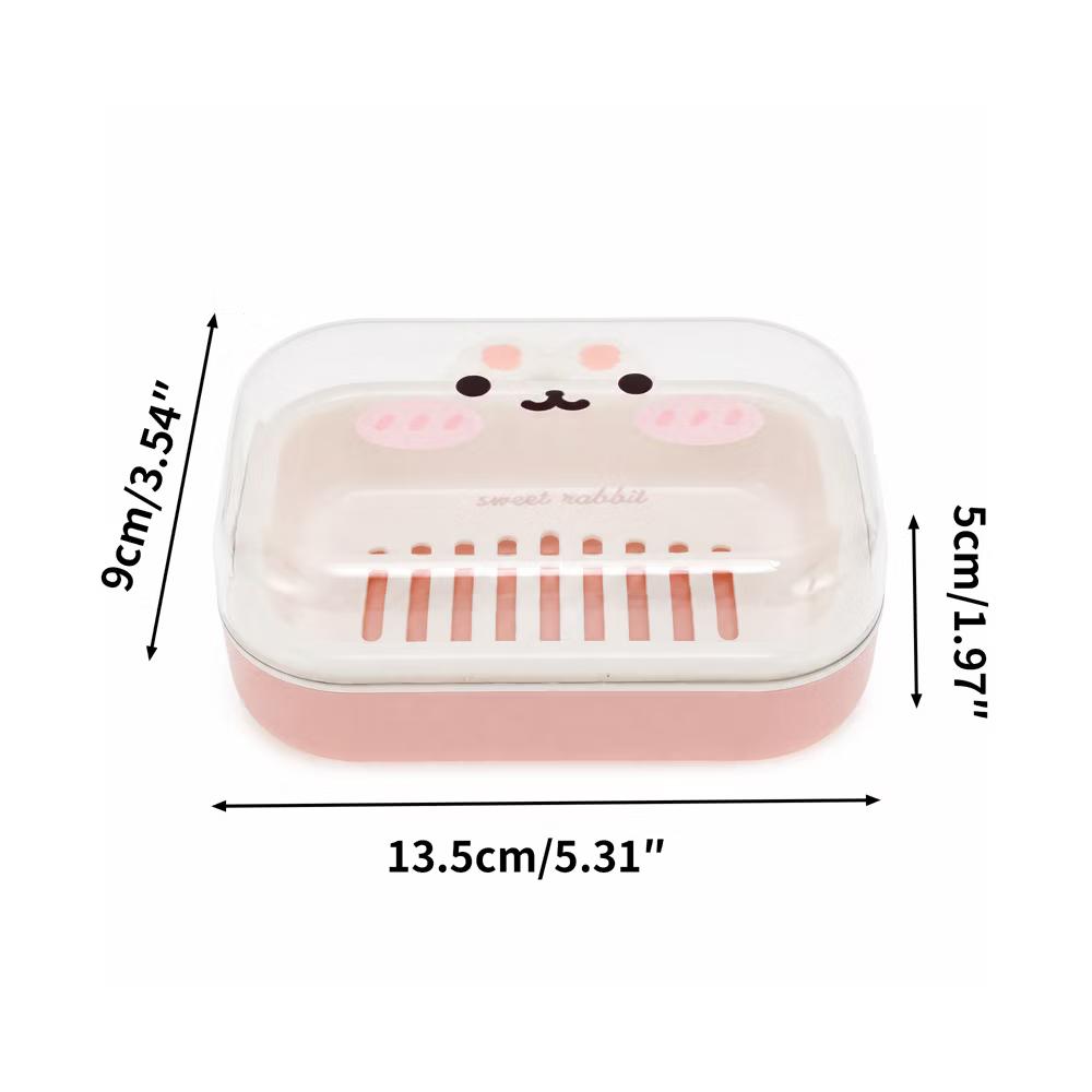 Cute Durable Soap Dish 1 Pc - Image 35