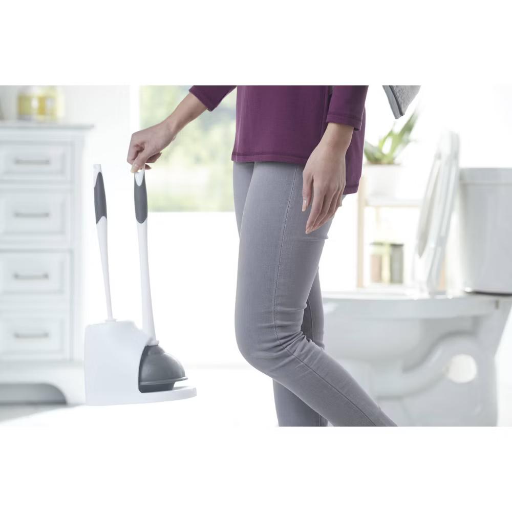 Plunger & Toilet Brush with Carry Caddy - Image 6