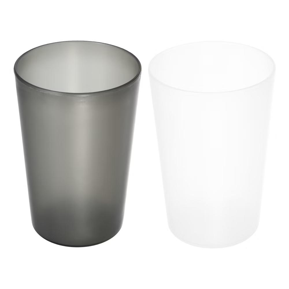 Bathroom Toothbrush Cup PP Cups for Bathroom Kitchen 4.92''x3.03'' 2 Pcs - Image 7