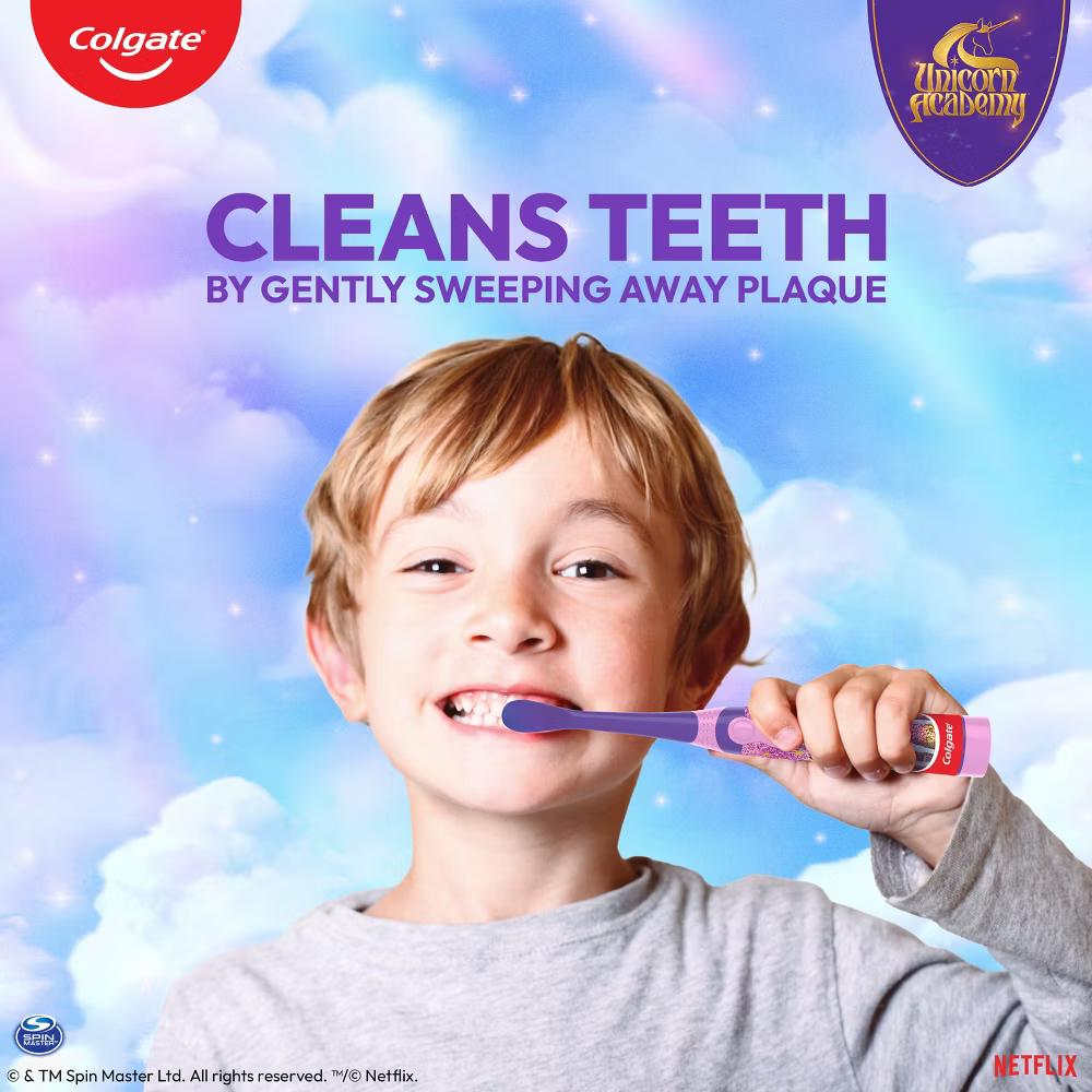 Unicorn Academy Kids' Battery Powered Toothbrush - Image 7