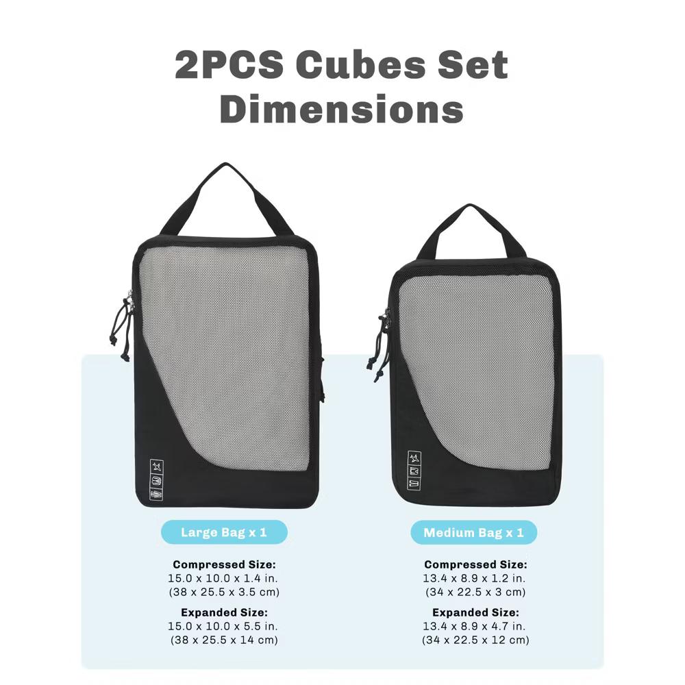 Compression Packing Cubes Set