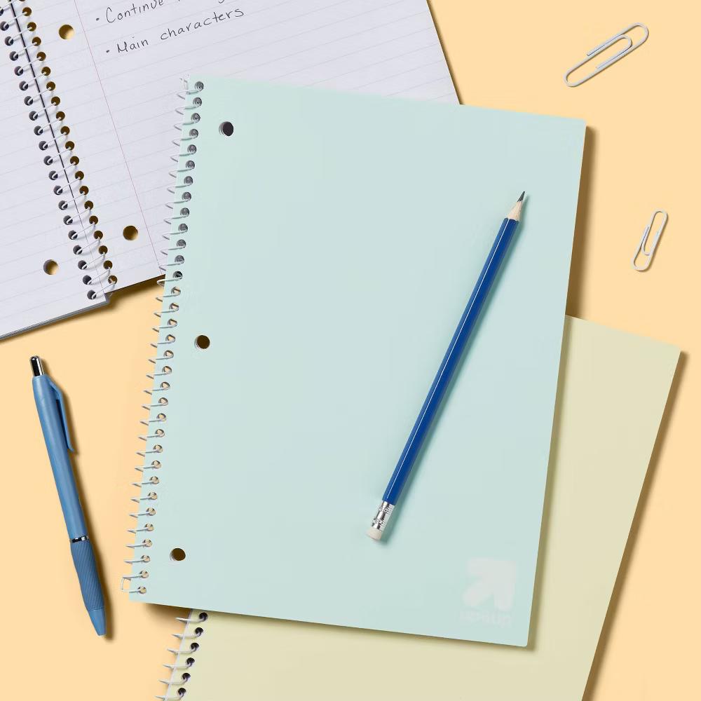 Pastel Wide Ruled Spiral Notebooks - Image 6