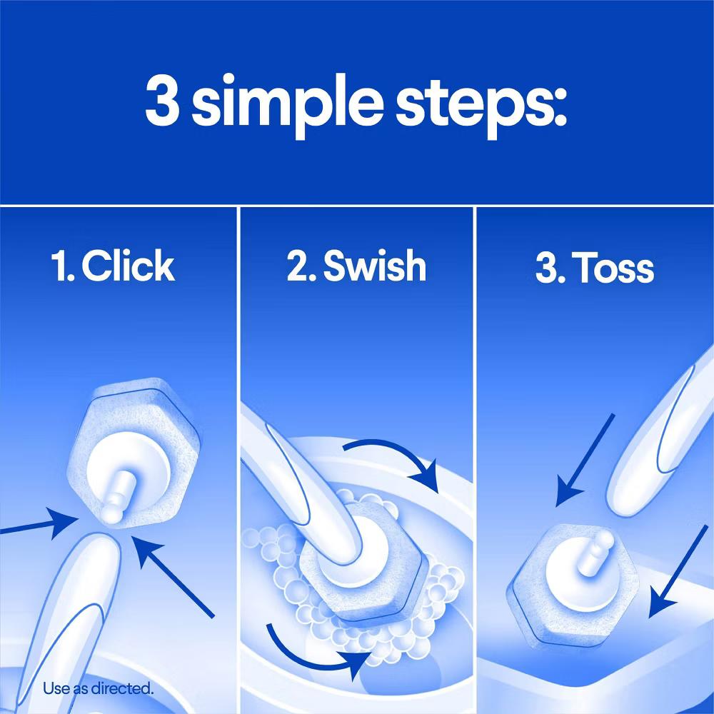 ToiletWand Disinfecting Refills Disposable Wand Heads - 20ct - Image 7