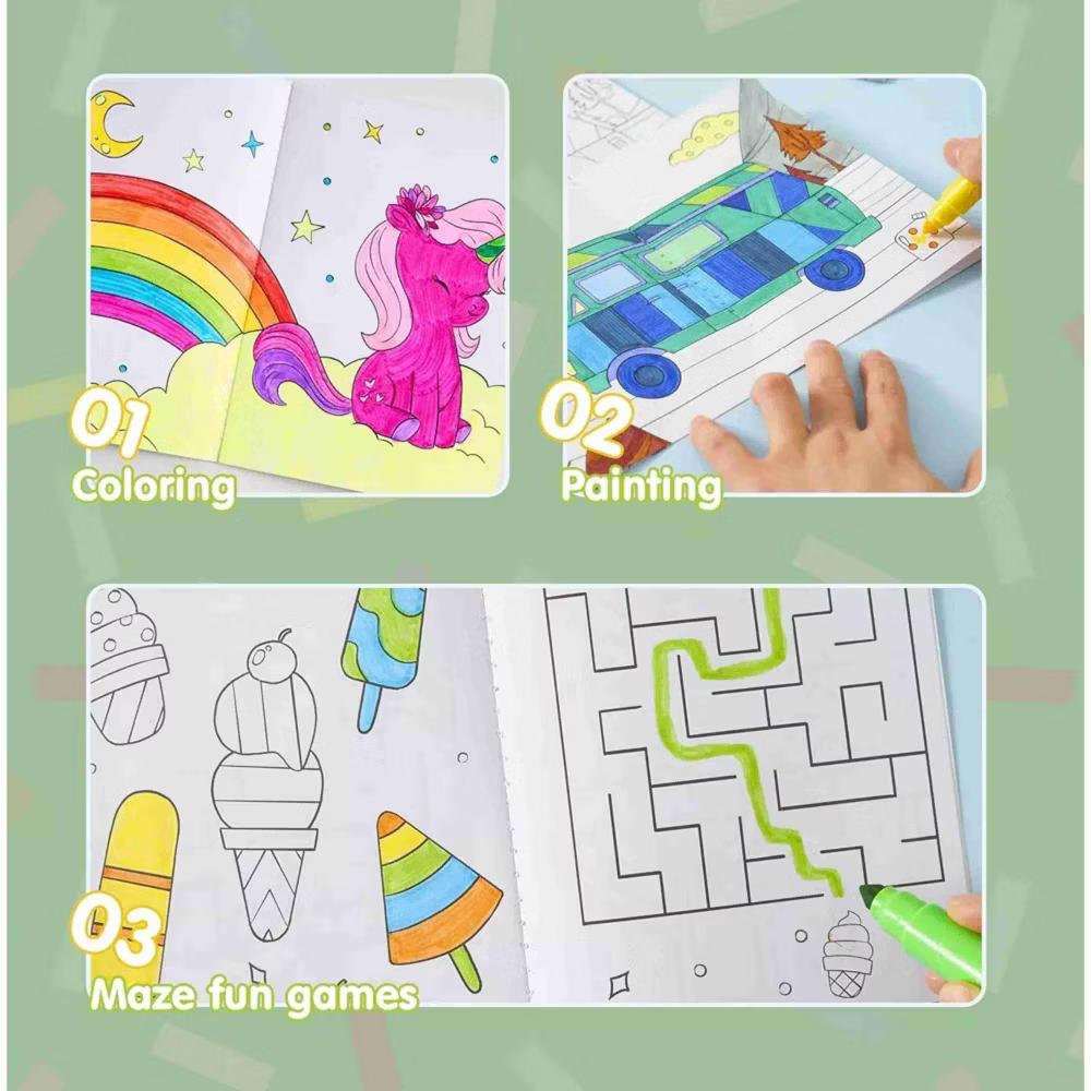 24Pcs Mix Coloring Books for Party Favors, Birthday Party Gifts, Classroom Students Prizes Activity Goodie Bags Stuffers for Kids Ages 2-4 4-8 - Image 7